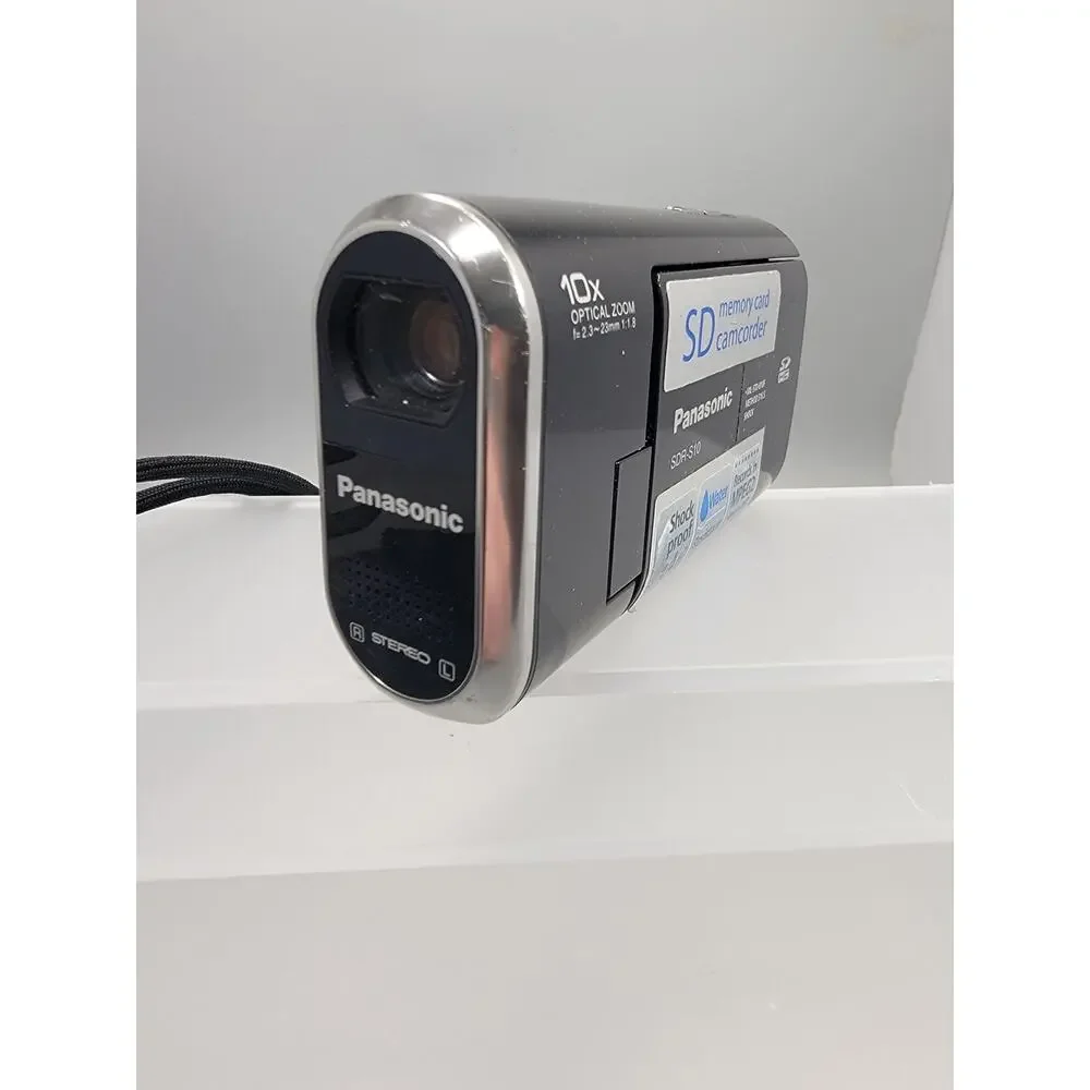 Panasonic SDR-S10P1 Hard Drive Camcorder Battery Tested Working